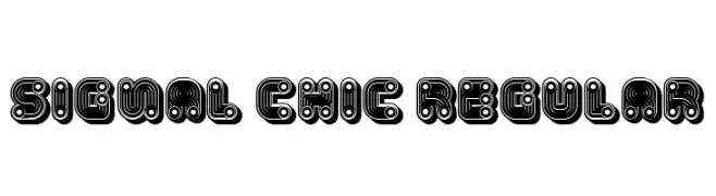 Signal Chic Regular  Frei Schriftart Herunterladen