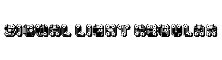 Signal Light Regular  Frei Schriftart Herunterladen