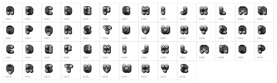 Signal Regular Character Map