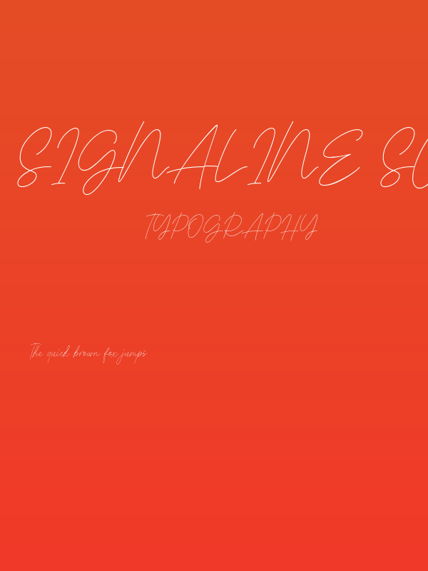 Signaline Script Poster