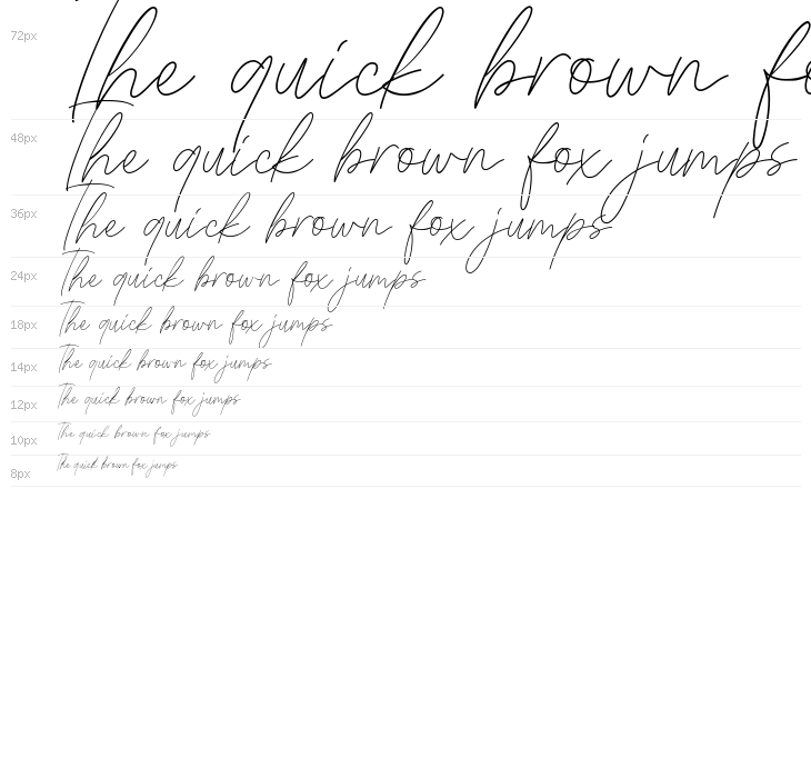 Signaline Script Waterfall