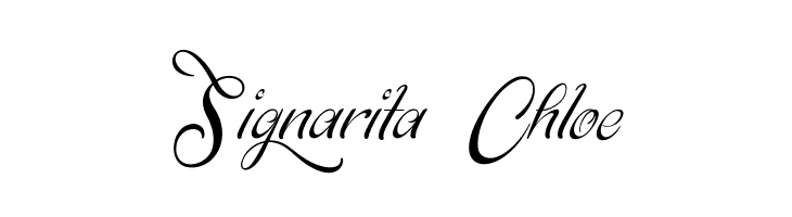 Signarita Chloe Font