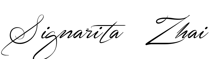 Signarita Zhai Font