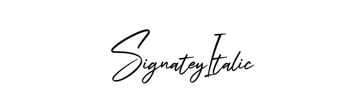 Signatey Italic  Frei Schriftart Herunterladen