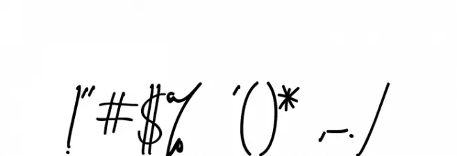 Signathy Font फ़ॉन्ट अन्य घर का काम