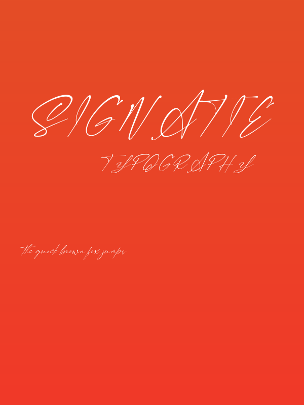 Signatie Poster