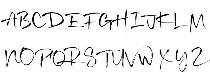 Signatime Font OTHER CHARS
