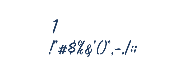 Signation Other Characters