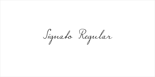 Signato Regular Logo