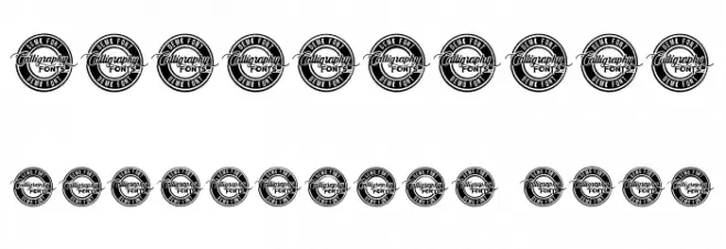 Signatory Demo Font OTHER CHARS