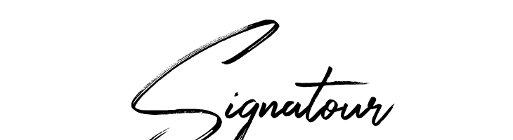 Signatour  免费字体下载