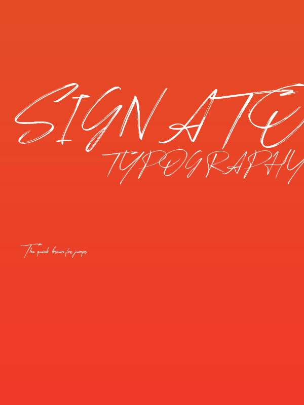 Signatour Poster