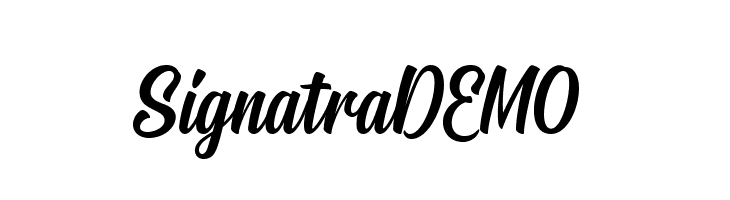 SignatraDEMO  Frei Schriftart Herunterladen