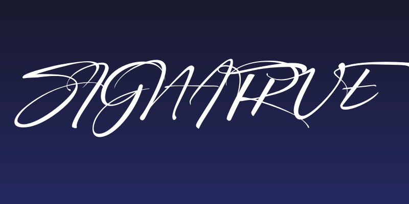 Signatrue Social Header