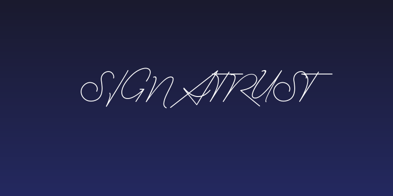 Signatrust Social Header
