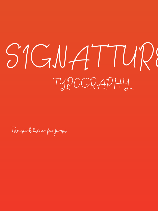 Signattured Poster