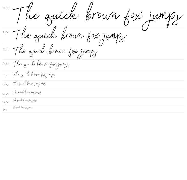 Signatura Monoline Script Regular Waterfall