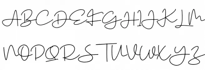 Signaturae Font Litere mari