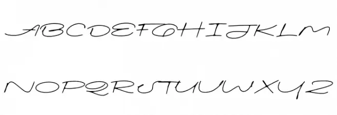 Signatural Demo Regular Schriftart Groß