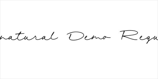 Signatural Demo Regular Logo