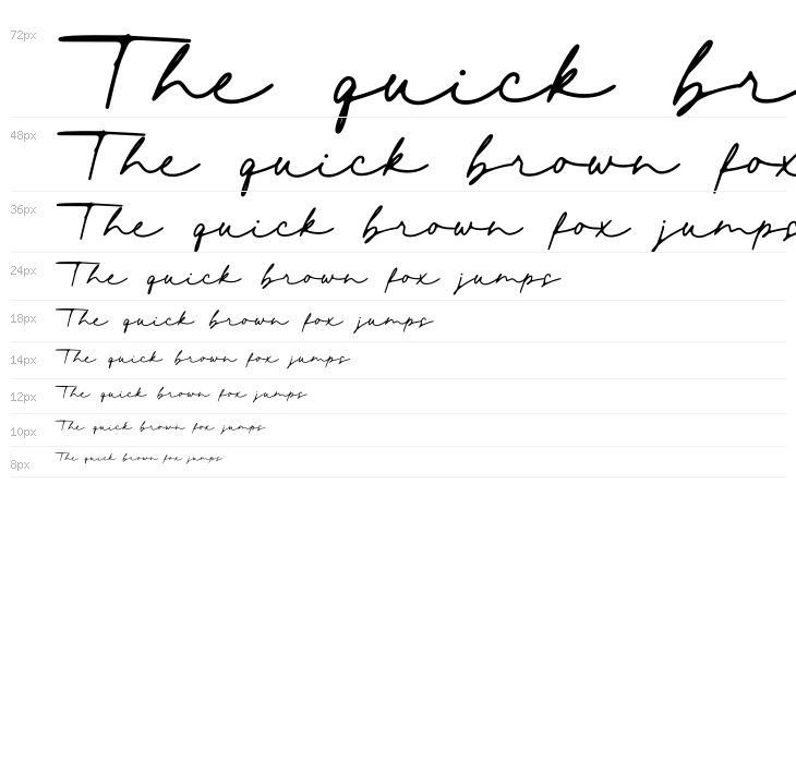 Signatural Demo Regular Waterfall