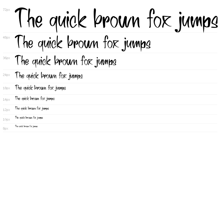 Signature Black Waterfall