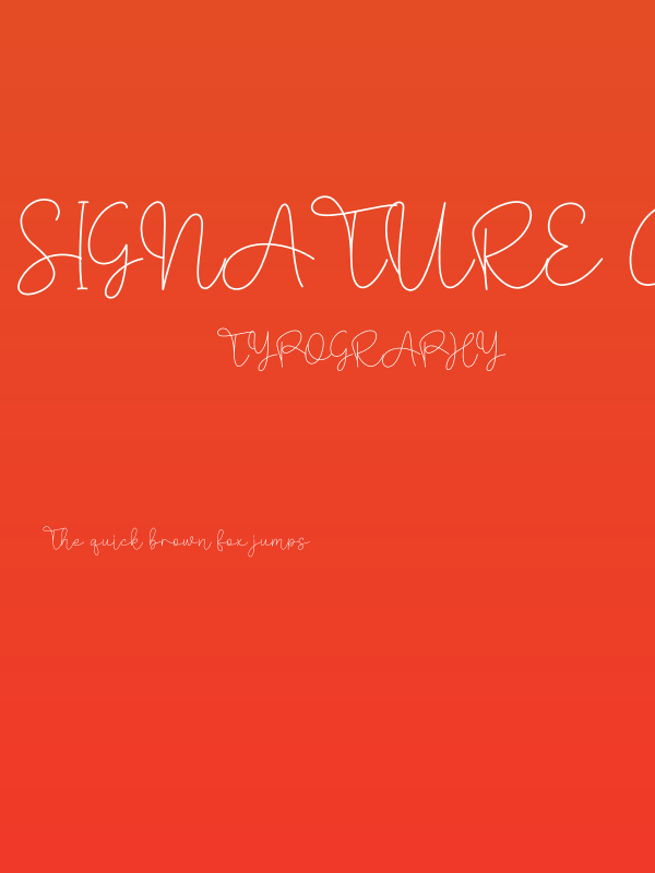 Signature Chocolate Poster