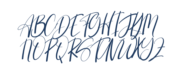Signature Christmas Uppercase