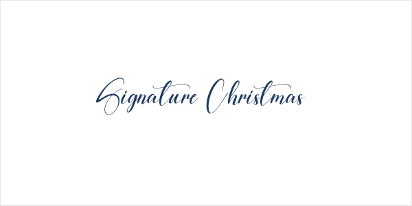 Signature Christmas Logo