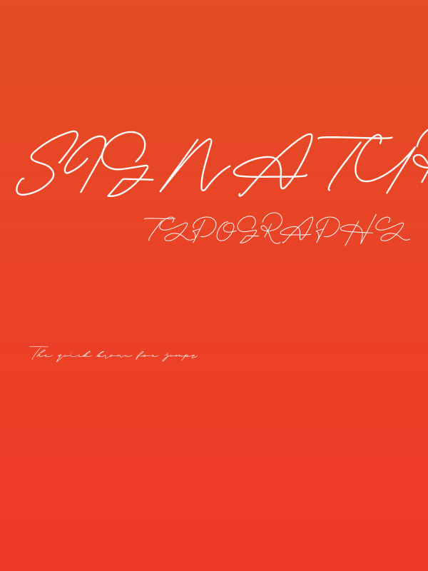 Signature Collection Poster