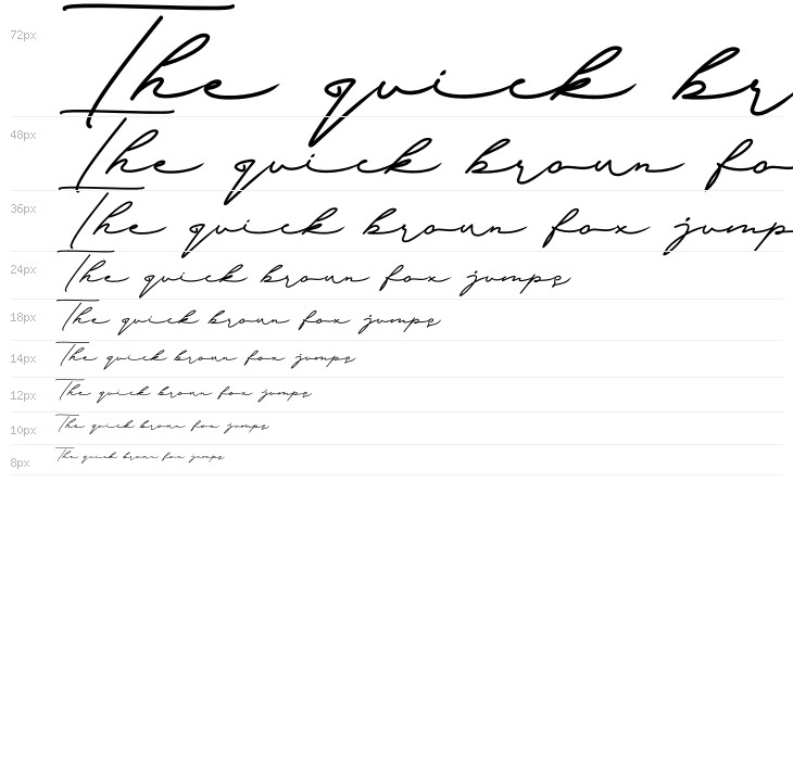 Signature Collection Waterfall