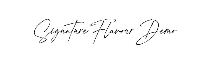 Signature Flavour Demo  font caratteri gratis
