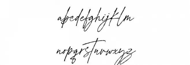 Signature Flavour Demo Polices MINUSCULES