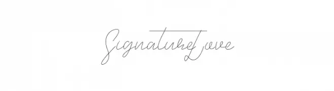 Signature Love फ़ॉन्ट