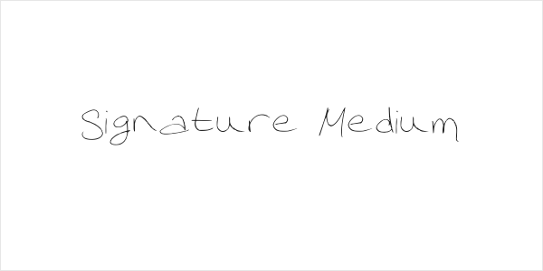 Signature Medium Logo