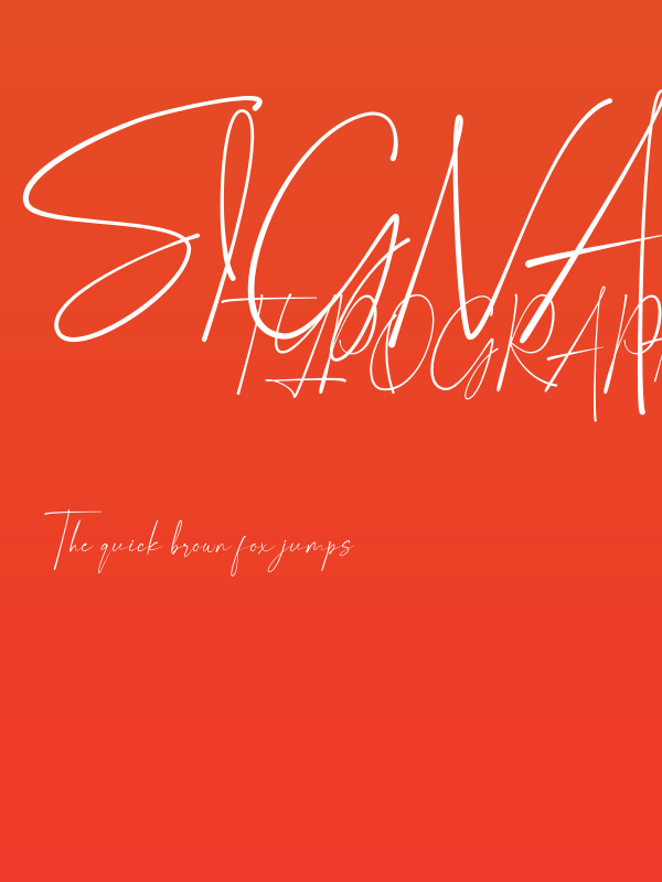 Signature Moments Poster