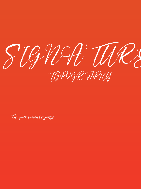 Signature Rainbows Poster