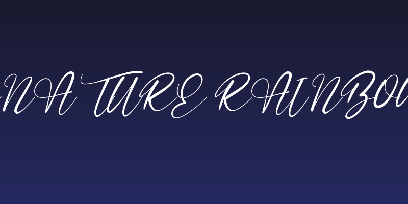 Signature Rainbows Social Header