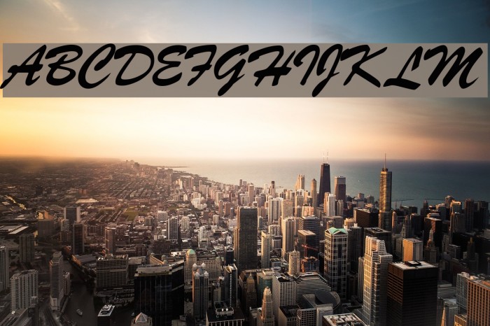 Signature Regular Font examples