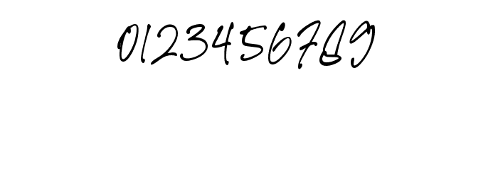 Signature United Font OTHER CHARS