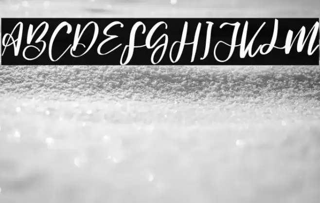 Signature hawk Regular Font examples