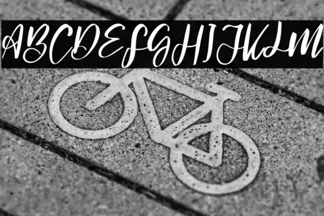 Signature hawk Regular Font examples