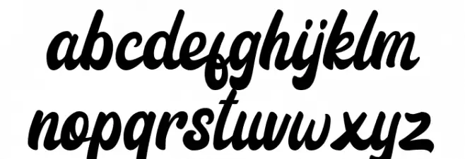 Signature Caratteri MINUSCOLO