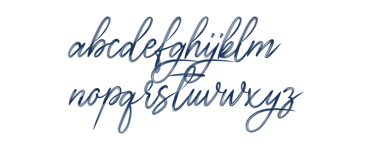SignatureChristmasRegular Lowercase