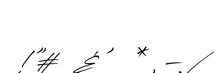 SignatureMoment-Regular Font OTHER CHARS