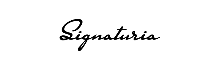 Signaturia  Frei Schriftart Herunterladen