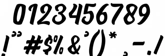 Signatype-Regular Font OTHER CHARS