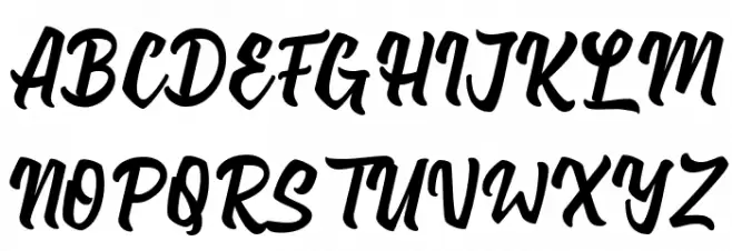 Signatype Regular خط أحرف كبيرة