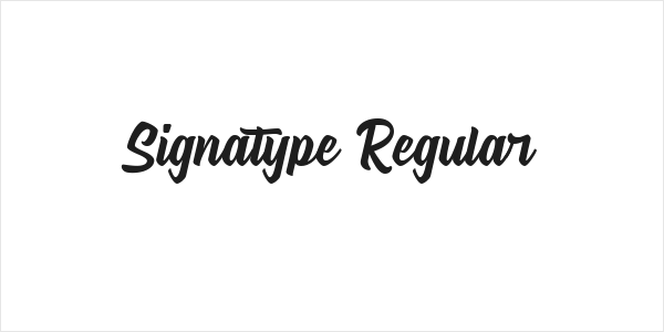 Signatype Regular Logo