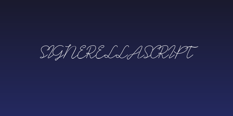 SignerellaScript Social Header